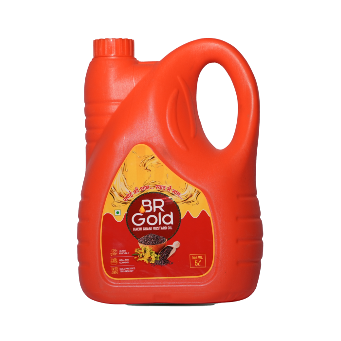 Kachi Ghani Mustard Jar Oil 5 KG