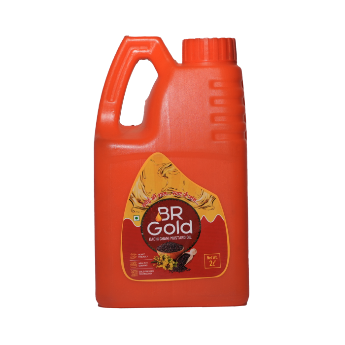 Kachi Ghani Mustard Oil Jar 2 KG